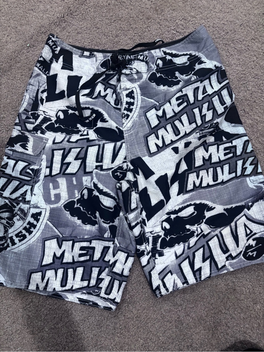 Metal Mulisha board shorts